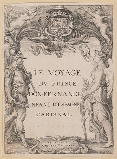 Titelpagina voor Le Voyage Dv Prince Don Fernande Infant d
