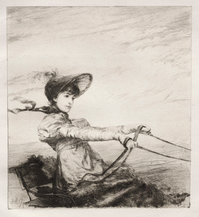 Bellissima, 1884 door Ignaz Marcel Gaugengigl