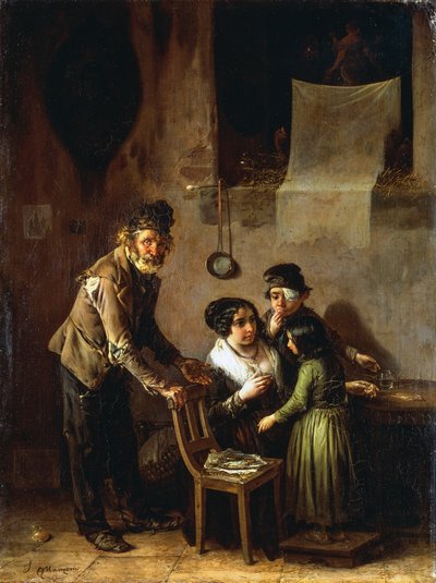 Familiegroep door Ignazio Manzoni