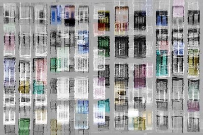 Abstract City Windows door Igor Shrayer