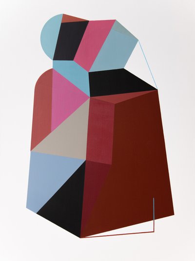 Geometrisch kleurenspel door Ildefonso Martín