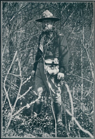 Kwartiermeester Snowden. Afdeling van het Legioen van Grensbewakers, ca. 1908 door Illustrations Bureau