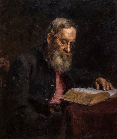 Efim Repine door Ilya Efimovich Repin