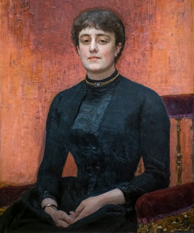 ELIZAVETA ZVANTSÉVA door Ilya Efimovich Repin