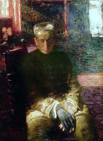 Portret van Alexander Kerensky, 1918 door Ilya Efimovich Repin