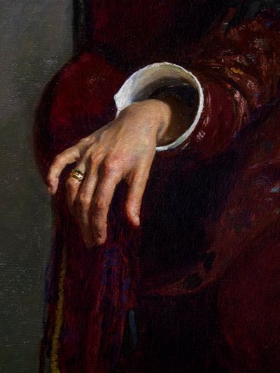 Rust (detail) door Ilya Efimovich Repin