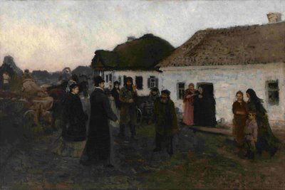 Terug naar huis door Ilya Efimovich Repin