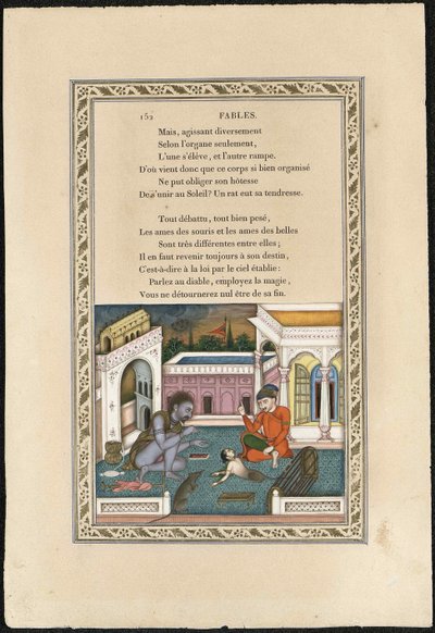 De muis veranderde in een meid, 1837-1839 door Imam Bakhsh Lahori