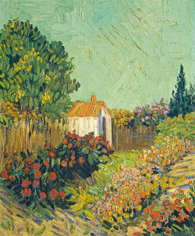Landschap door Imitator of Vincent van Gogh