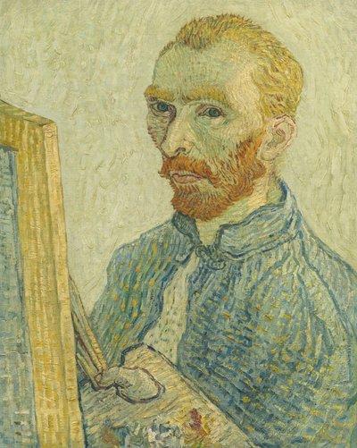 Portret van Vincent van Gogh door Imitator of Vincent van Gogh
