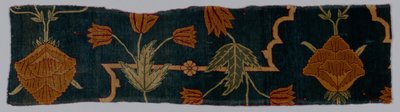 Fragmenten van een tapijt, 1600-1650 door Imperial Manufactory