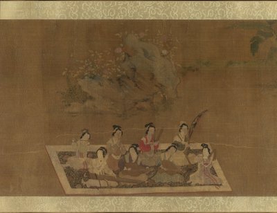 Dame Su Hui en Haar Verspuzzel, 16e eeuw door In the style of Qiu Ying