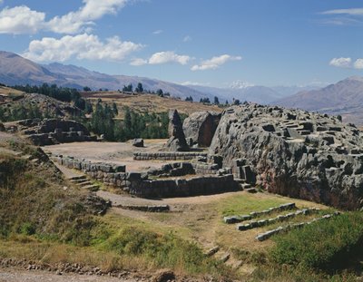 Heilige plaats van de Inca door Incan