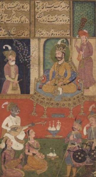 48.6/2 fol. 69 Bezoek van Prins Khusrau aan Armenië, uit de 