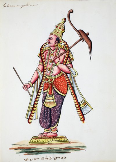 Balarama, 9e Avatar van Vishnu door Indian School