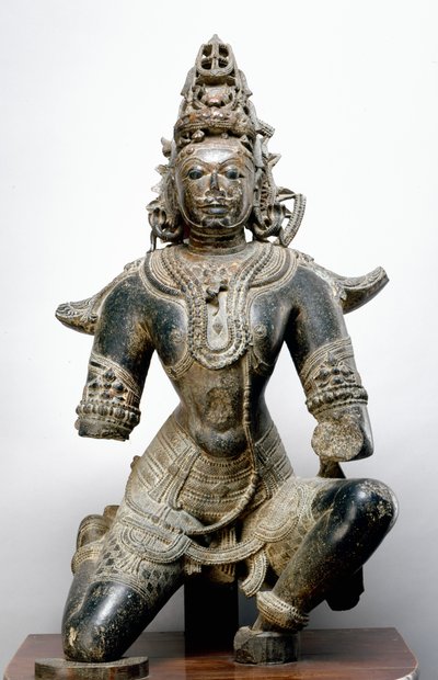 Garuda, uit Mandla Fort, Madhya Pradesh, 1200 AD door Indian School