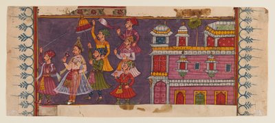 Heiligen en Hovelingen Verzamelen Voor een Prins door Indian School