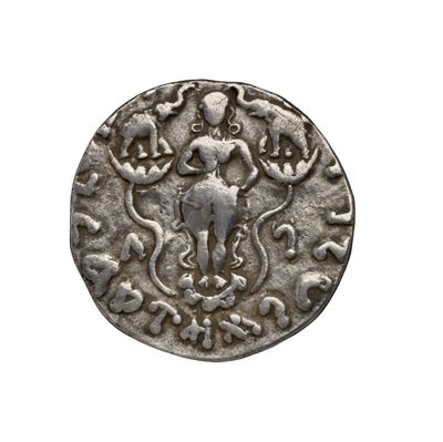 Indo-Scythische munt, 20 v.Chr. (zilver) door Indian School