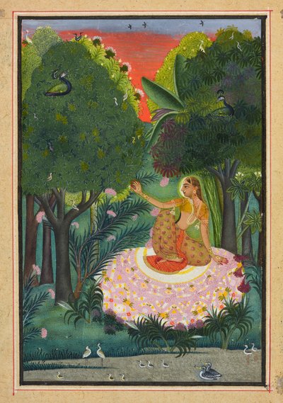 Kamod Ragini, folio uit een 