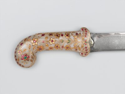 Khanjar die toebehoorde aan Tipu Sultan, genomen in Seringapatam, circa 1799 door Indian School