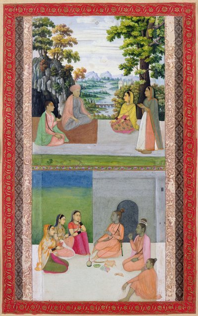 Ms E-14 Mystieke Gesprekken uit een Moraqqa door Indian School