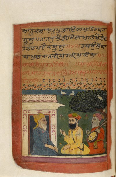 Ms Panj.B 40, f.48v, illustratie uit de 