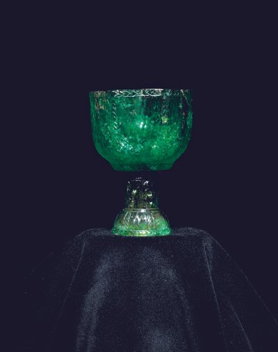 Mughal wijnglas, periode van Jahangir, 1605-27 door Indian School