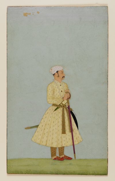Portret van Rao Chattar Sal van Bundi, ca. 1675 door Indian School