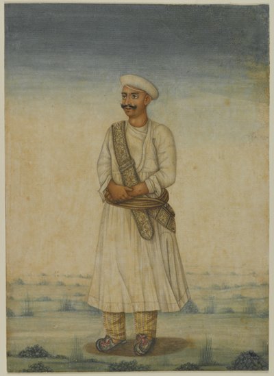 Portret van een man door Indian School