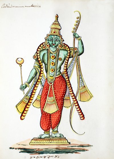 Rama, 7e Avatar van Vishnu door Indian School