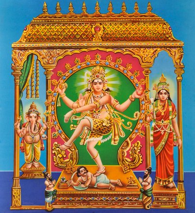 Shiva dansend door Indian School