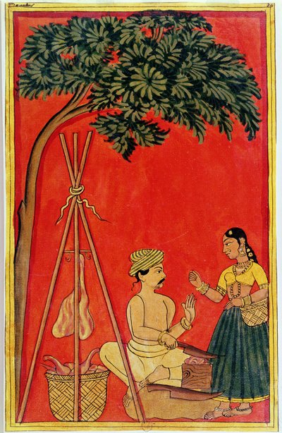 De slager door Indian School