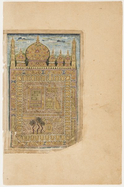 Het Graf van de Profeet in Medina, uit Dala