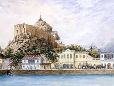 Onbekende stad, c.1830 door Indian School
