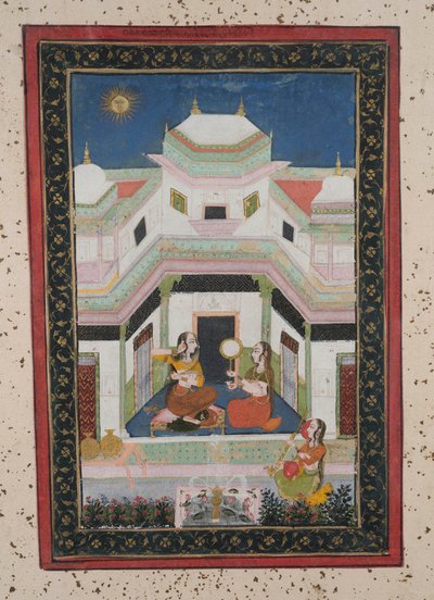 Vilaval Ragini door Indian School