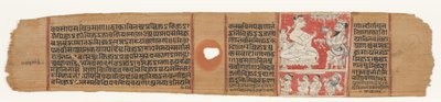 Vimalaprava converseert met Raji en Lakshmi, ca. 1300 door Indian School