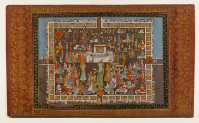 Yusuf en Zulaykha, 1875-1900 door Indian School