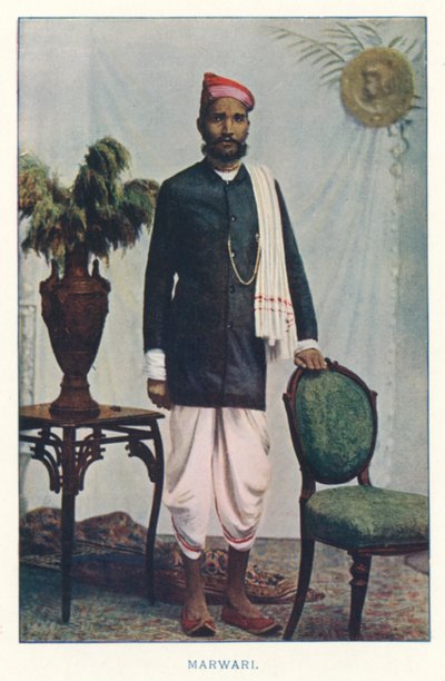 Indiase Inboorlingen: Marwari (gekleurde foto) door Indian photographer