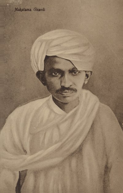 Mahatma Gandhi door Indian photographer