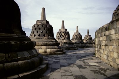Detail van de buitenkant door Indonesian