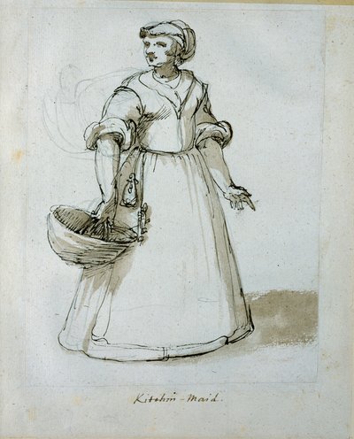 Een keukenmeid door Inigo Jones