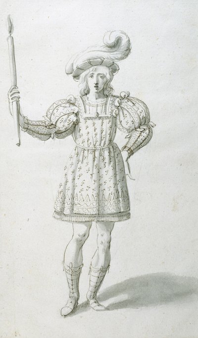 Fakkeldrager door Inigo Jones
