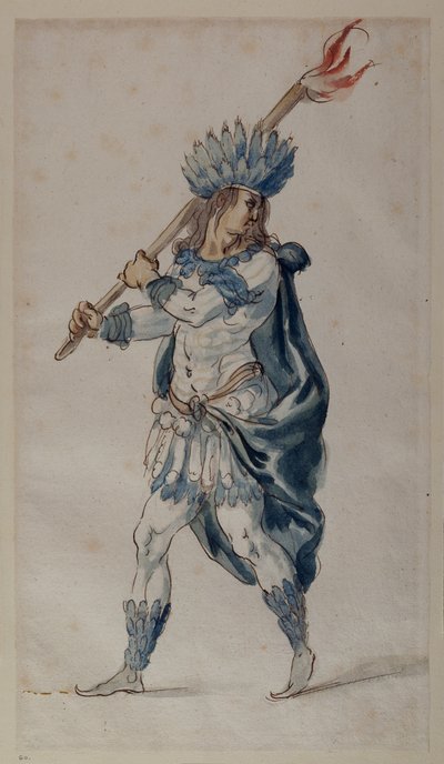 Fakkeldrager: een Indiër door Inigo Jones
