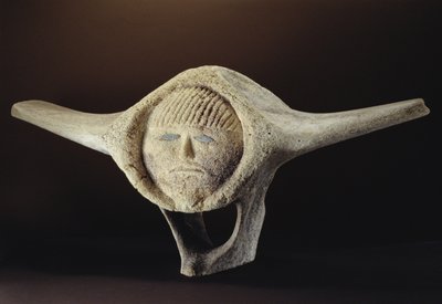 Janushoofd, van Cape Dorset door Inuit School
