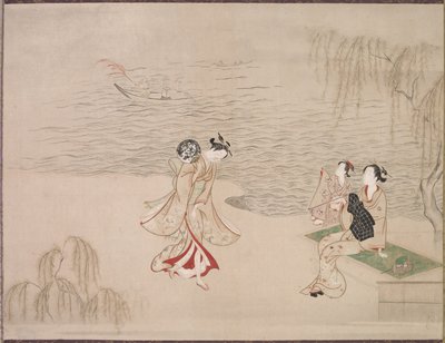 Schoonheden aan de Kust door Ippitsusai Bunchō