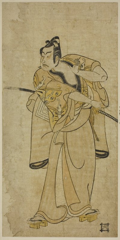 De Acteur Ichikawa Yaozo II door Ippitsusai Bunchō