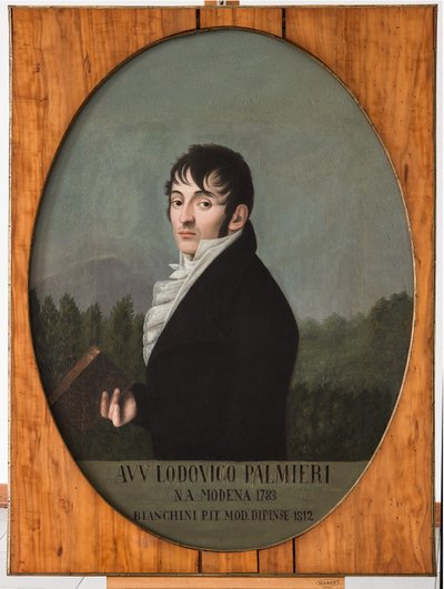 Portret van Ludovico Palmieri door Ippolito Bianchini Ciarlini