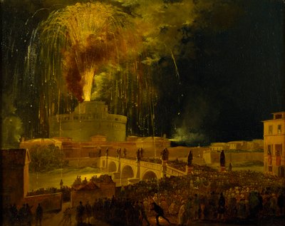 La Girandola: Vuurwerk bij Castel Sant
