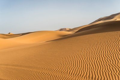 Zandduinen in de Erg Chebbi in het zuidoosten van Marokko, 2014 door Ira Block