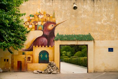 Scènes van de medina in Fes, Marokko door Ira Block